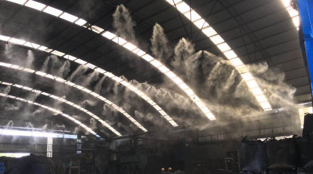 大型電解鋁企業(yè)環(huán)境高壓噴霧除臭設計安裝要注意什么？.png